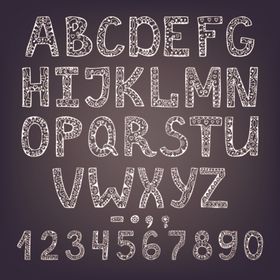 数字字母英文
