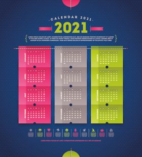 2021日历