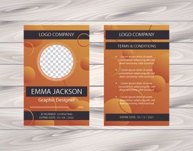 工作证工作牌工牌吊牌图片