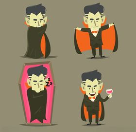 吸血鬼族超自然生物西方传统节日