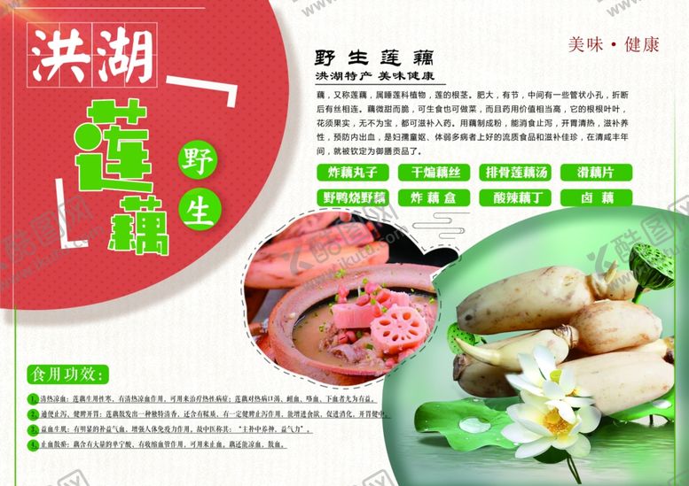 编号：84176901251851177279【酷图网】源文件下载-莲藕标签