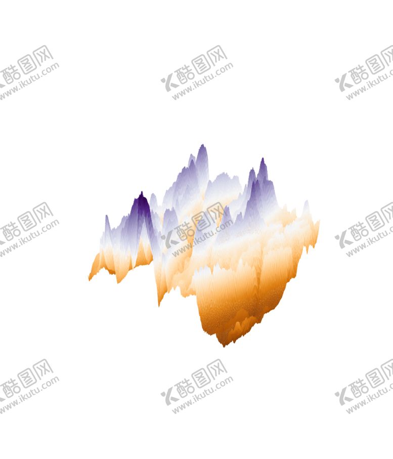 编号：90955304301619001488【酷图网】源文件下载-抽象山峰