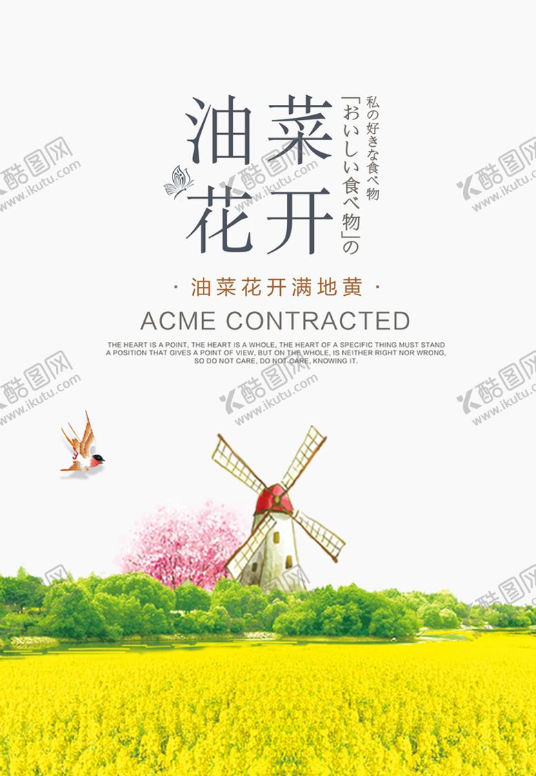 编号：65293009290507322403【酷图网】源文件下载-油菜花开