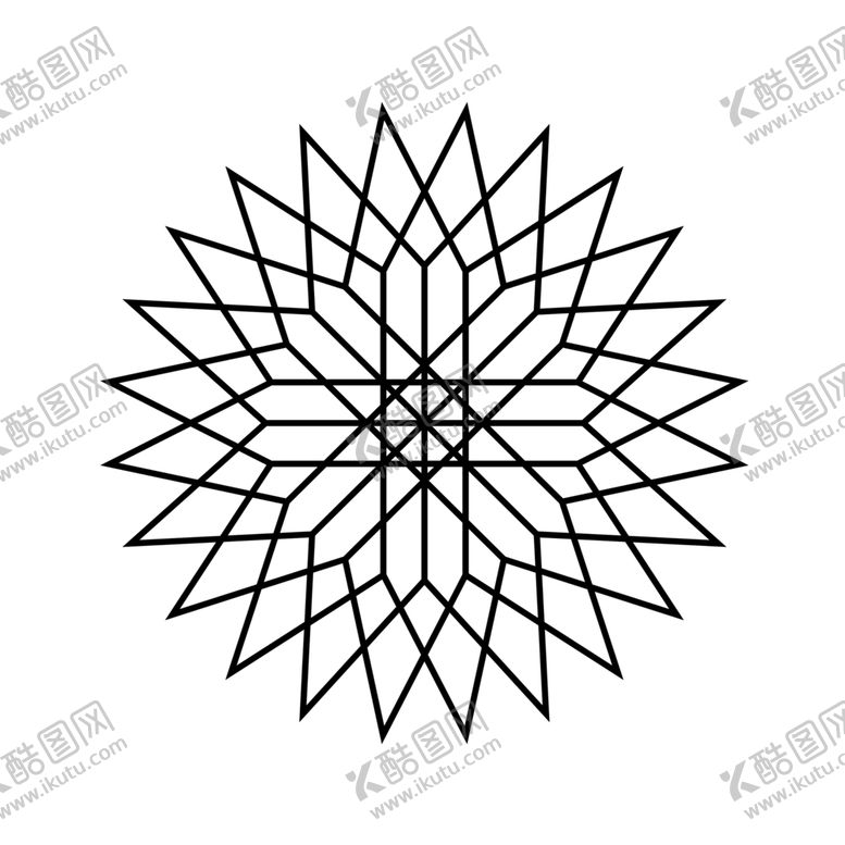 编号：51423305160420036203【酷图网】源文件下载-抽象几何图案