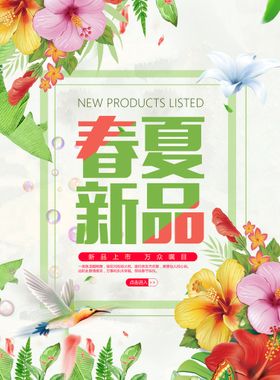 新品上市促销海报设计