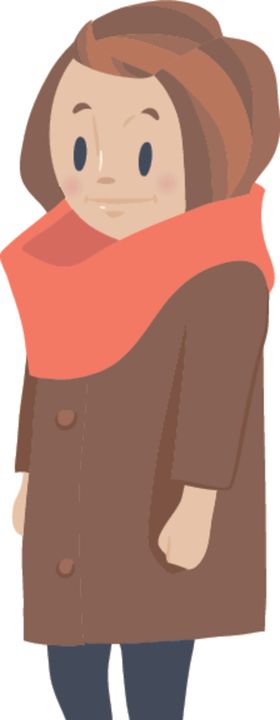 冬装服服饰穿的人天服饰