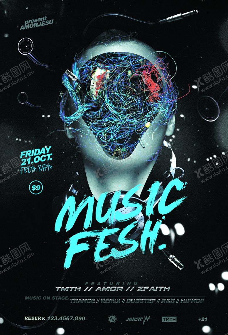 编号：25700409161003006828【酷图网】源文件下载-音乐会海报