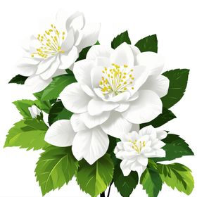 漂亮栀子花