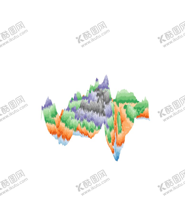 编号：82886305012038034045【酷图网】源文件下载-抽象山峰