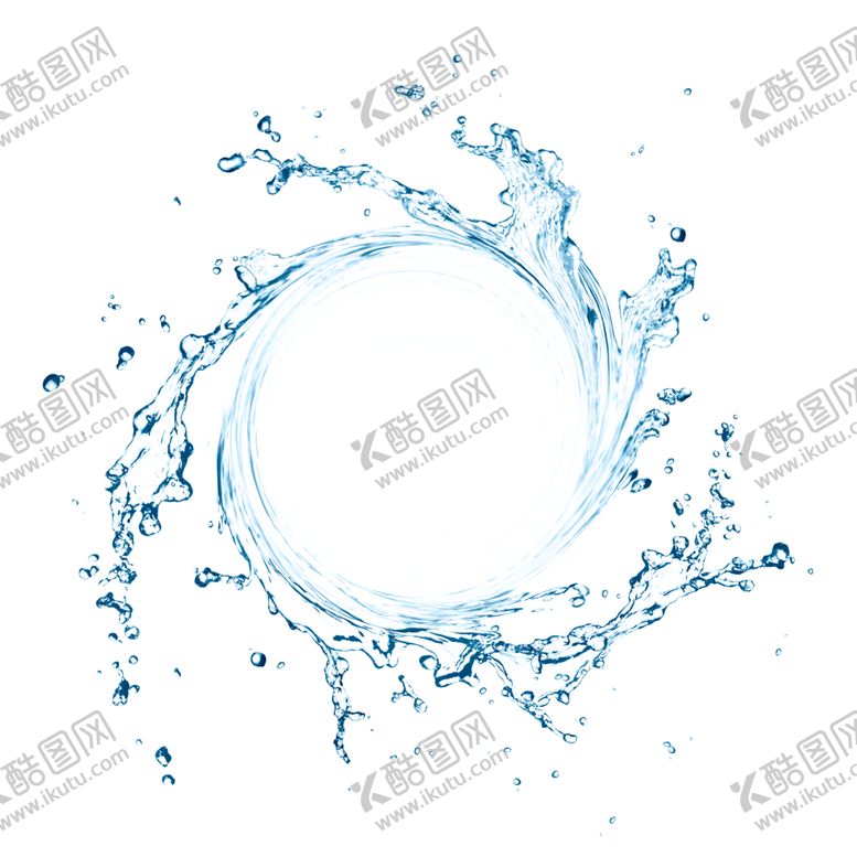 编号：69332409230832478832【酷图网】源文件下载-水溅水花水元素水素