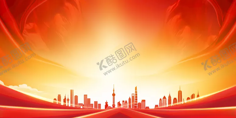 编号：77088702280225596681【酷图网】源文件下载-红色展板背景