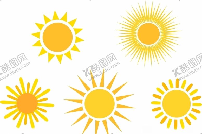 编号：32794605151211537166【酷图网】源文件下载-太阳卡通