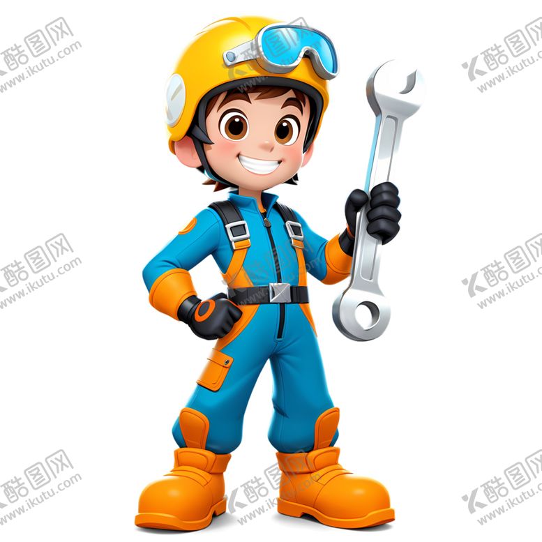 编号：56401602092033437755【酷图网】源文件下载-卡通维修工