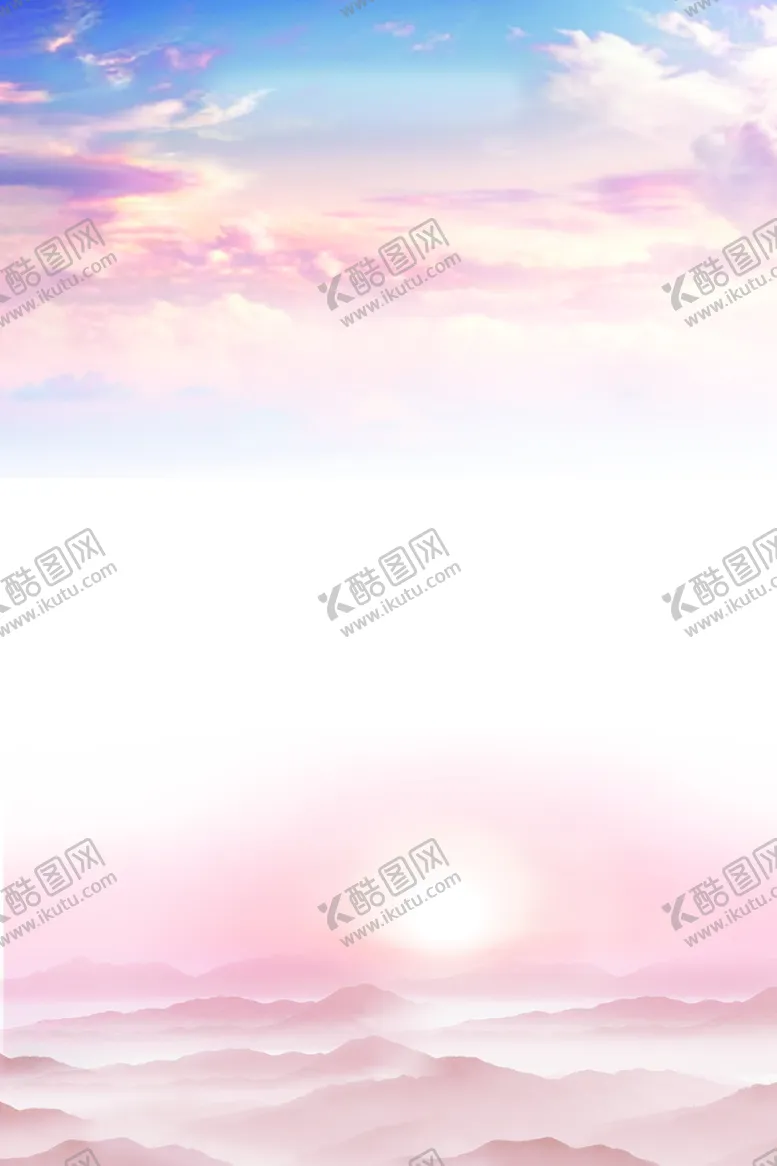 编号：64600301252151371188【酷图网】源文件下载-彩色云朵天空