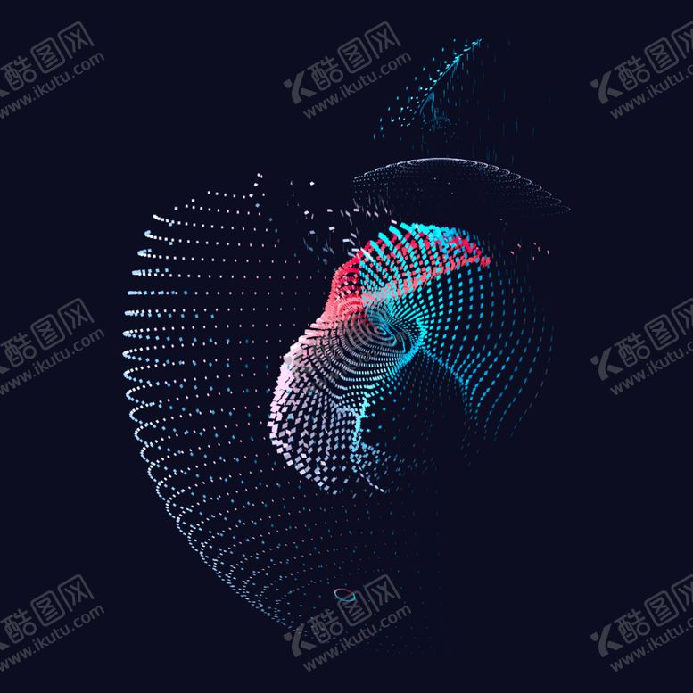 编号：90425609140237414750【酷图网】源文件下载-科技粒子背景线条商务背景