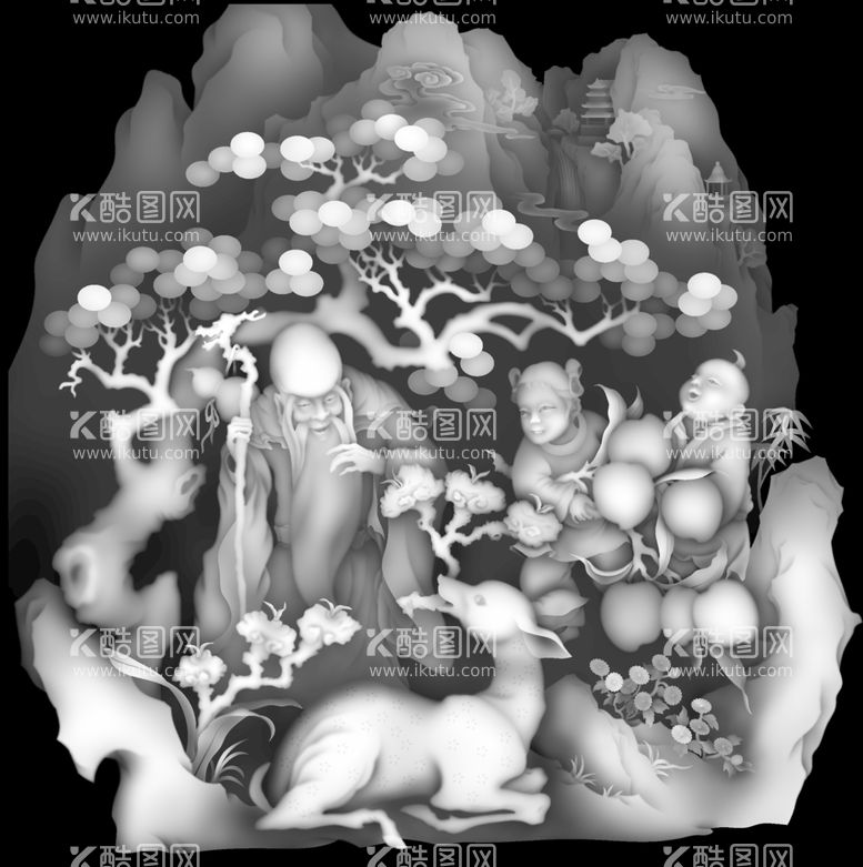 编号：05723910090448428527【酷图网】源文件下载-寿星