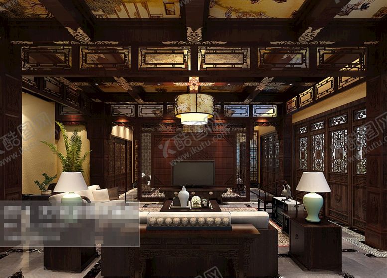 编号：19725909230228084758【酷图网】源文件下载-客厅空间