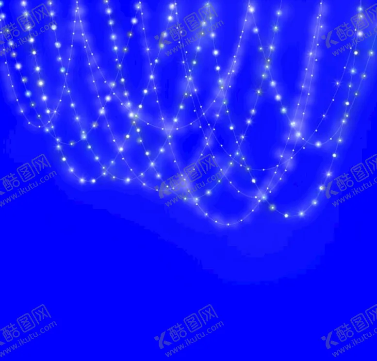 编号：89380611041911539564【酷图网】源文件下载-彩色串灯星空灯带灯珠彩灯免抠图