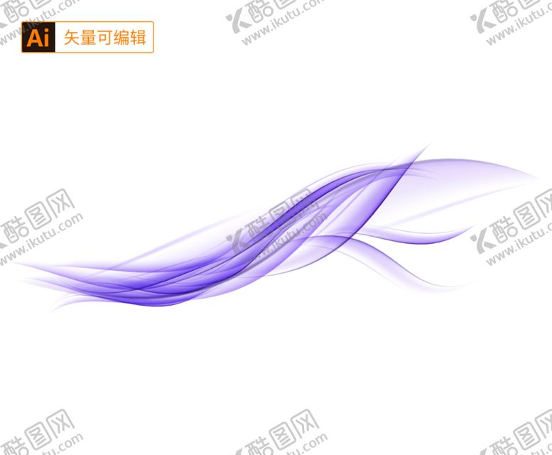 编号：45283109301927369820【酷图网】源文件下载-梦幻紫色波浪线