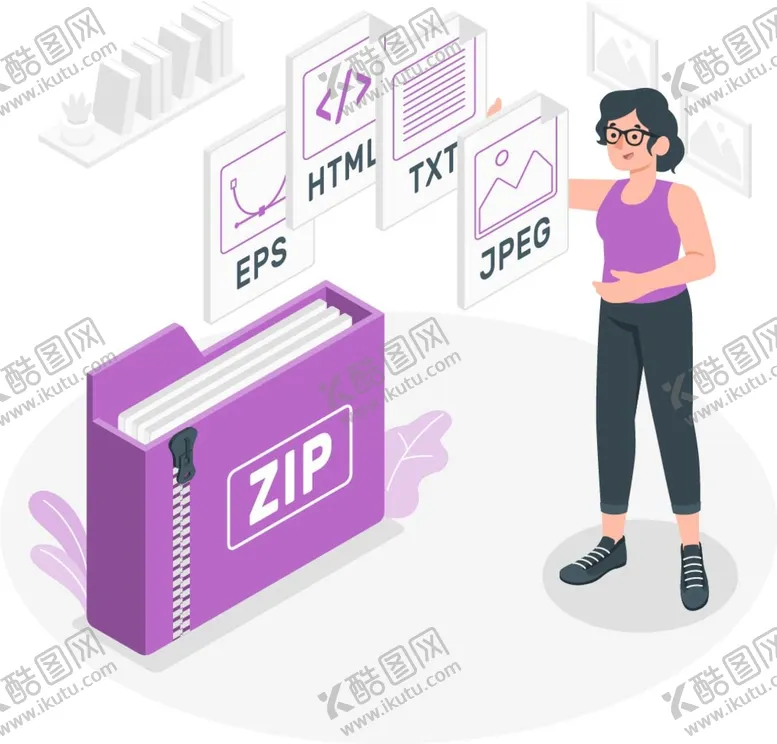 编号：34652909150500178652【酷图网】源文件下载-卡通人物           小人办公网购