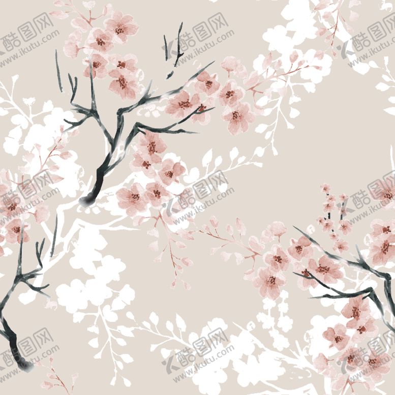 编号：97182712192324497289【酷图网】源文件下载-梅花拼接