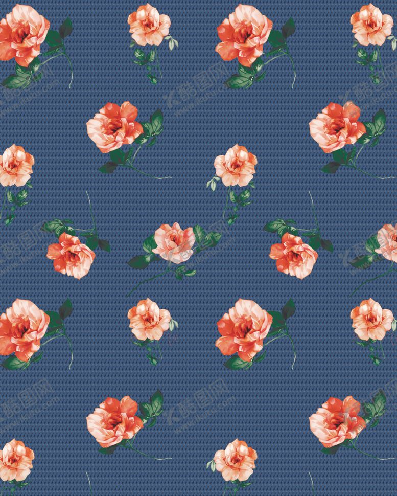 编号：21177710052106593586【酷图网】源文件下载-手绘花朵花朵素材玫瑰乱花