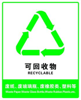 可回收图标可回收物可回收垃圾