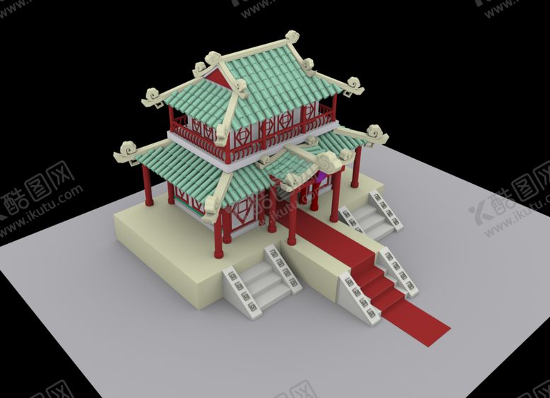 编号：64157605160313438925【酷图网】源文件下载-游戏古建筑