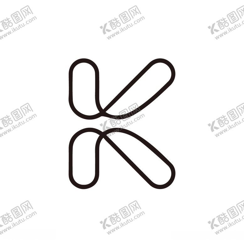 编号：58449304191052469568【酷图网】源文件下载-logo字母K图形设计