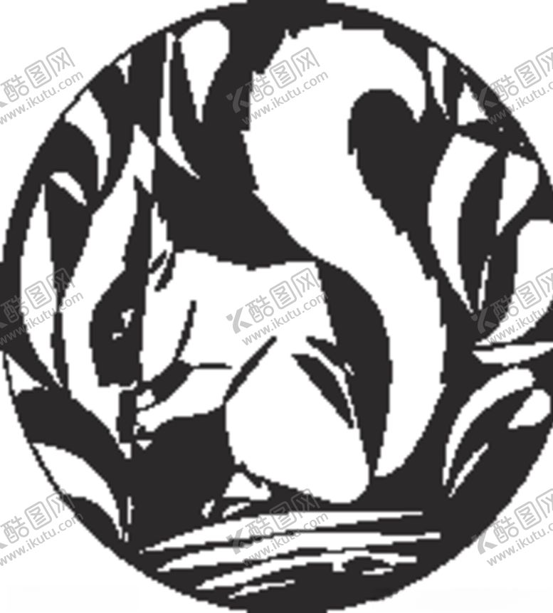 编号：76117805130009046987【酷图网】源文件下载-镂空花图案