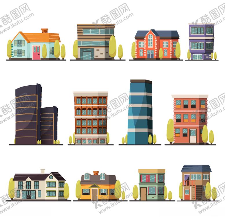 编号：34407609302144272765【酷图网】源文件下载-房屋