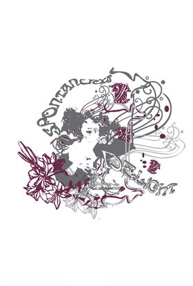 女装人物印花