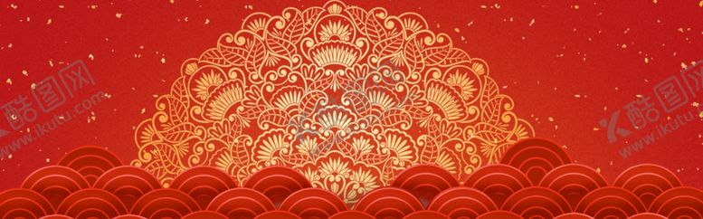 编号：64932309251106072869【酷图网】源文件下载-红色节日立体背景海报素材