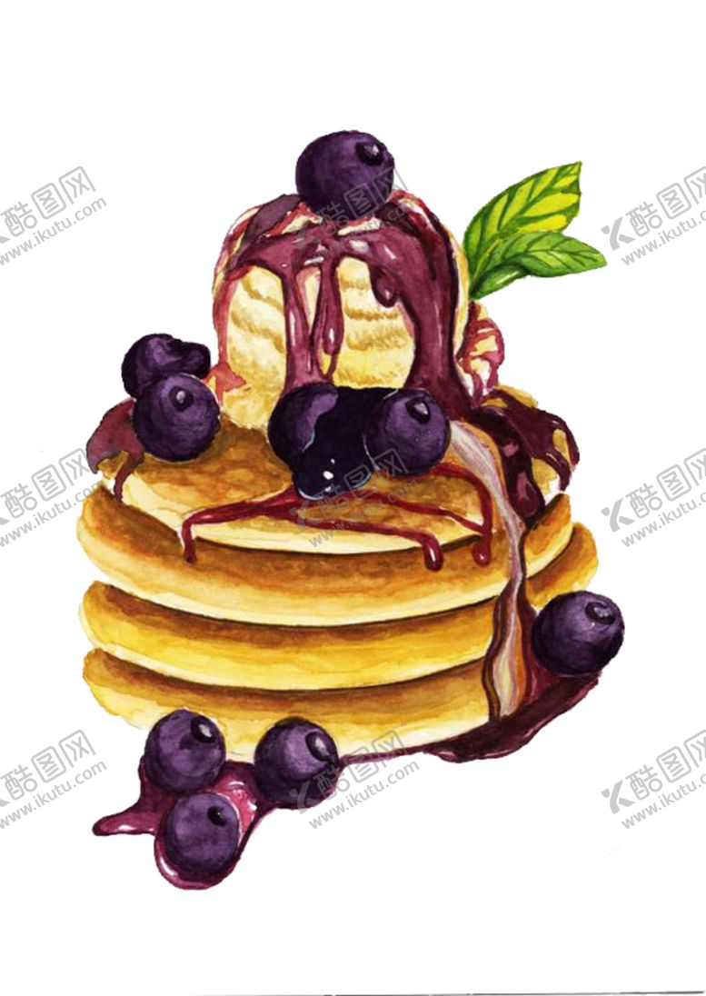 编号：18960909281544222377【酷图网】源文件下载-手绘卡通可爱蛋糕甜点免抠PNG