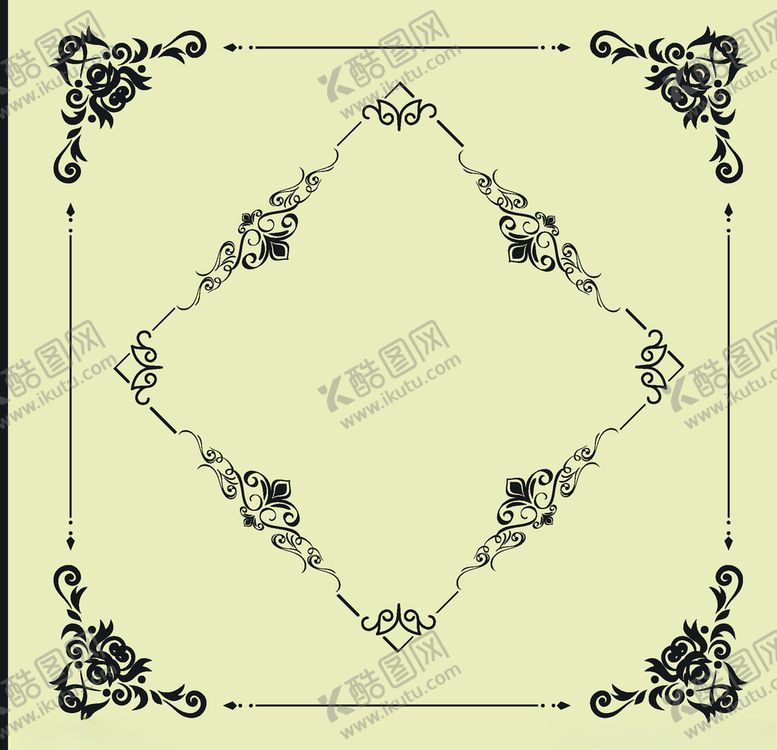 编号：26756510291654115207【酷图网】源文件下载-复古边框