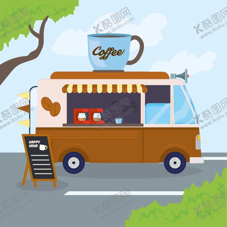 编号：24098509141526543576【酷图网】源文件下载-餐车美食街筷子