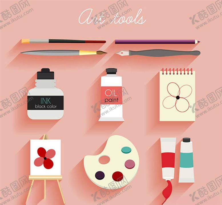 编号：54442909182102214741【酷图网】源文件下载-矢量颜料素材