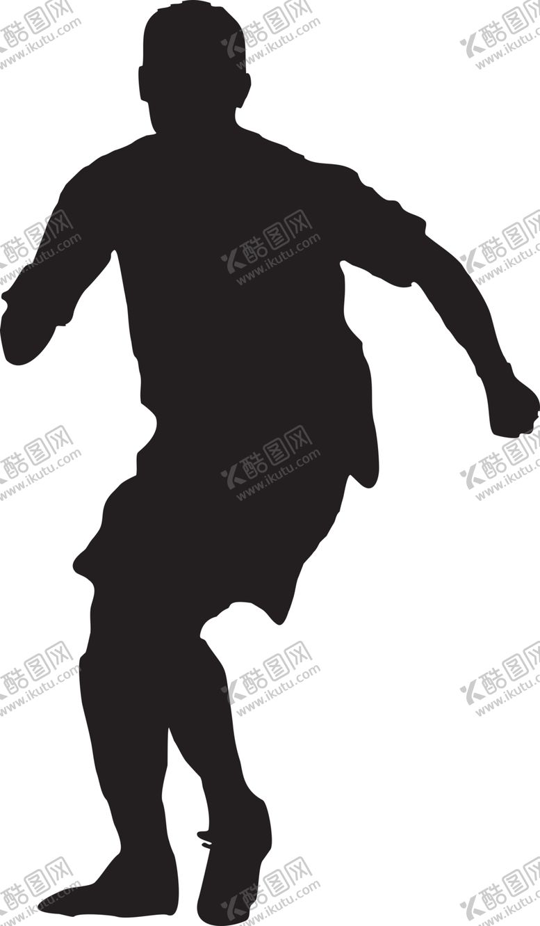 编号：49462805090214414498【酷图网】源文件下载-运动员剪影