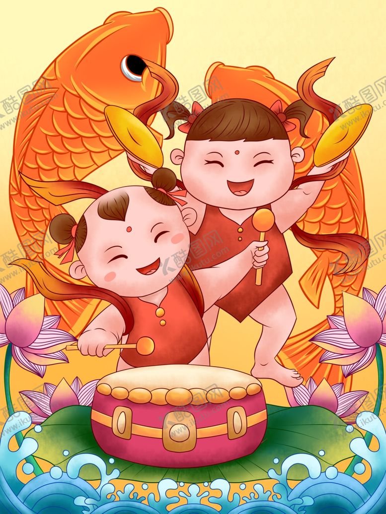 编号：48106009201956456906【酷图网】源文件下载-年画