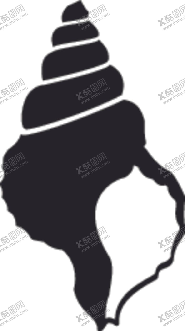 编号：26609409190747099416【酷图网】源文件下载-海洋生物系列海螺