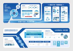 企业形象墙背景板