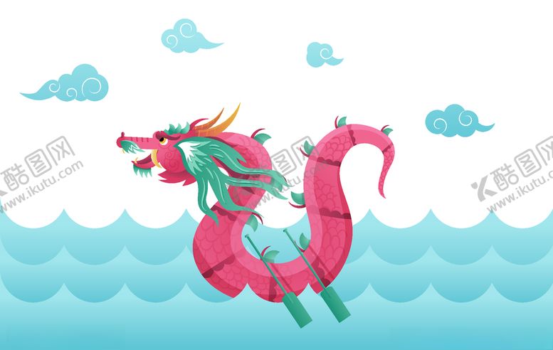 编号：64909109260512567973【酷图网】源文件下载-划龙舟