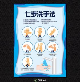 七步洗手法