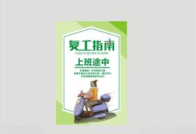 企业复工指南海报