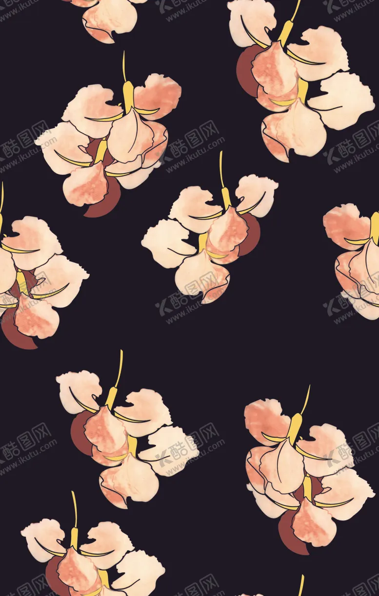 编号：28038910110406102329【酷图网】源文件下载-橘红大花