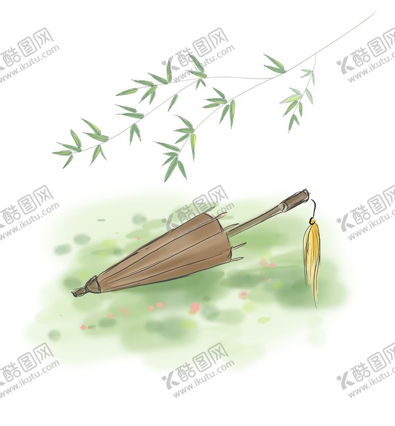 编号：86925109202109492615【酷图网】源文件下载-古风唯美雨伞油纸伞
