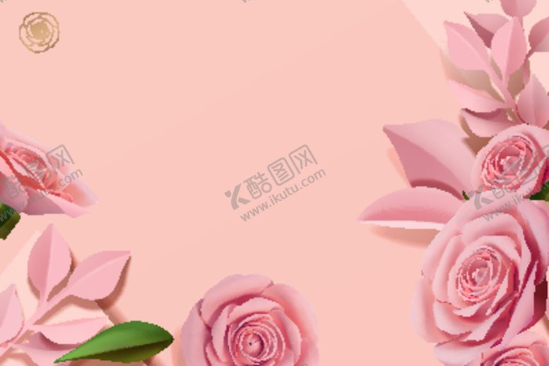 编号：78814201131315345501【酷图网】源文件下载-玫瑰花海报