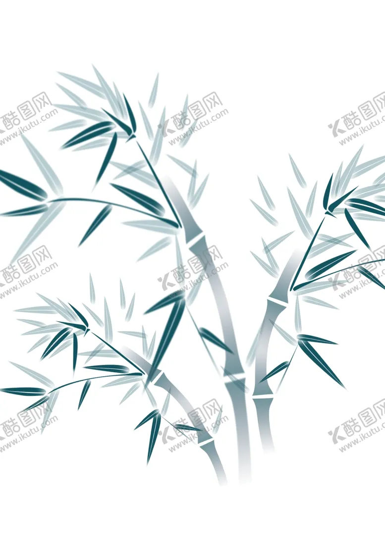编号：58666806261216411089【酷图网】源文件下载-水墨竹子