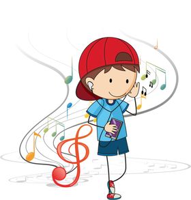卡通儿童小学生生活可爱