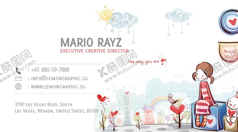 编号：74927104131813189576【酷图网】源文件下载-卡通名片